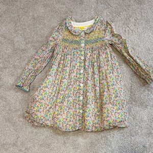 Mini Boden Colorful Floral Kids Dress